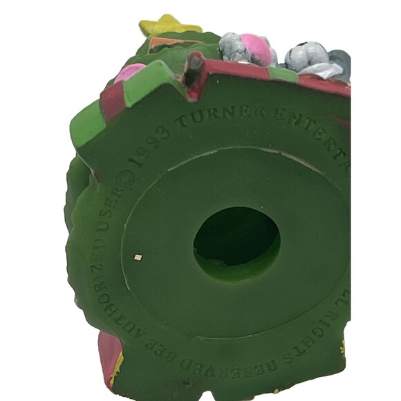 Tom and Jerry Toy Rubber Vinyl Figure Vintage 1993 Holiday Christmas Tree 3.5” - Picture 8 of 9